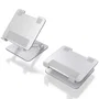 Aisens Soporte de Sobremesa Ajustable para Portátil y Tablet 7-13 pulg, Plata